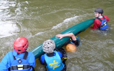 Sicherheitstraining am Eiskanal (Augsburg) 2015