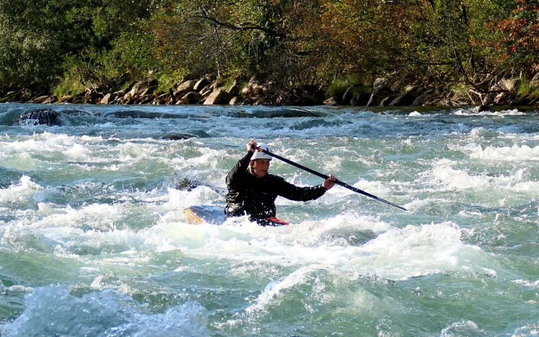 Thomas Haas erfolgreich bei den Deutschen Meisterschaften im Wildwasserrennsport